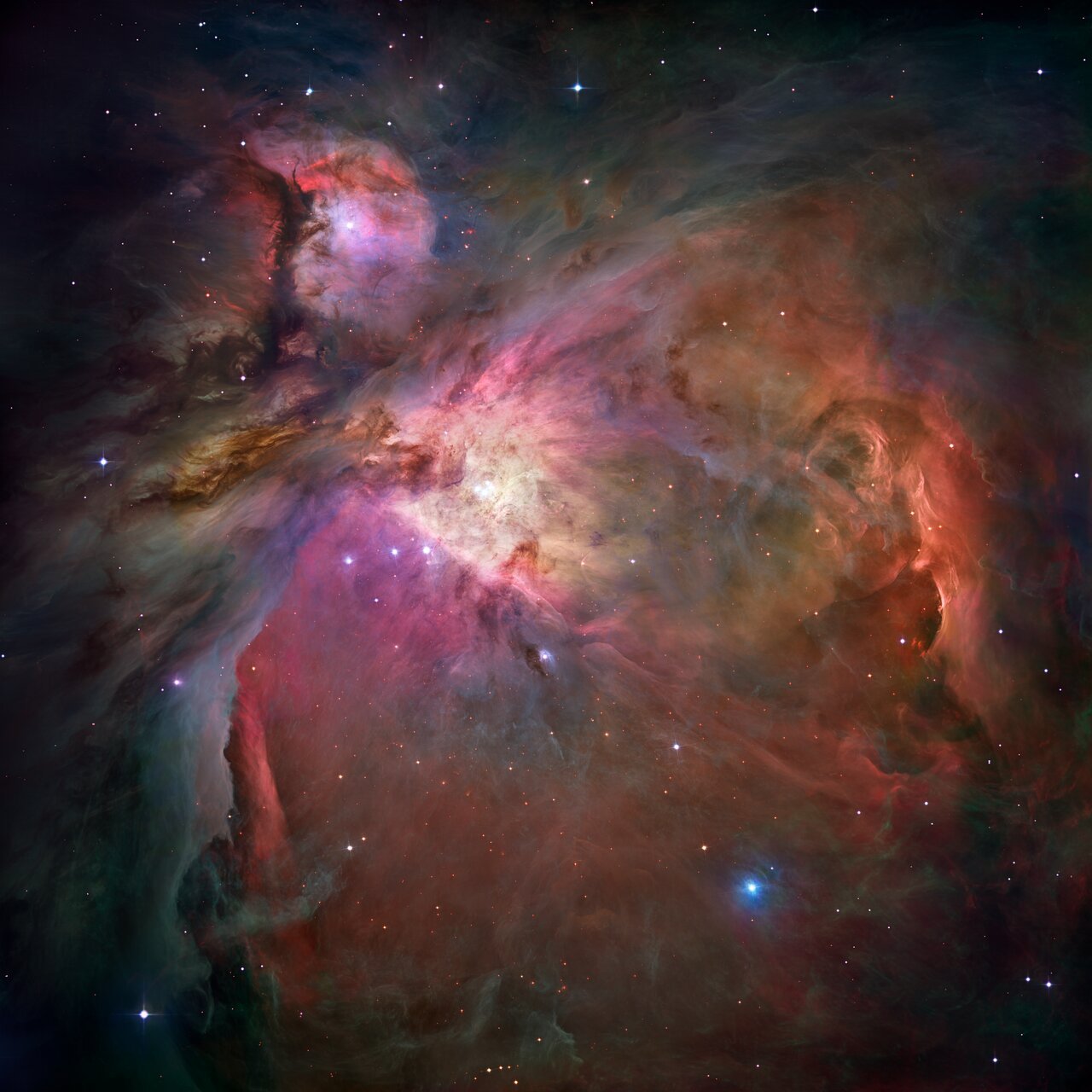 The Orion Nebula, used here as illustrative astronomical context
