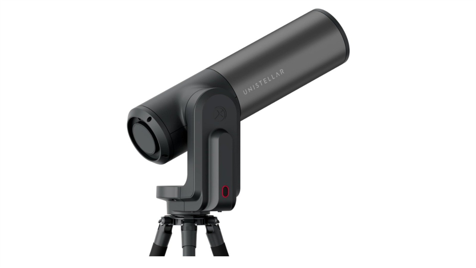 The Unistellar eQuinox 2 smart telescope on its tripod